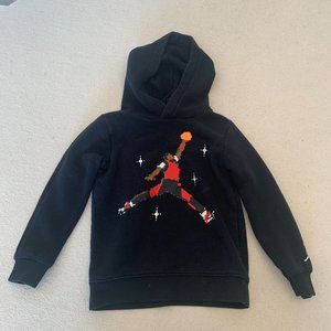Jordan Jumpman Toddler Hoodie Sweatshirt 2-3 years Black Small